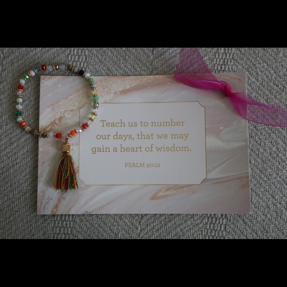 Prayer Bracelet & card ❤️❤️